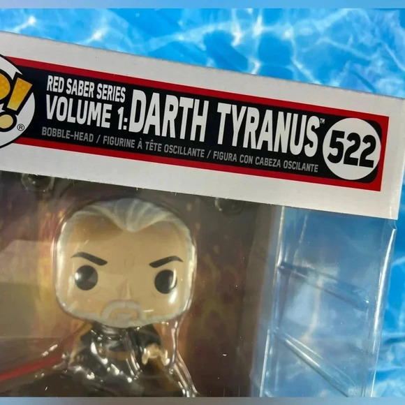 Star Wars - Red Saber Series  Vol. 1 - Darth Tyranus #522 Funko Pop! ❗️⚔️💀 - Picture 7 of 11
